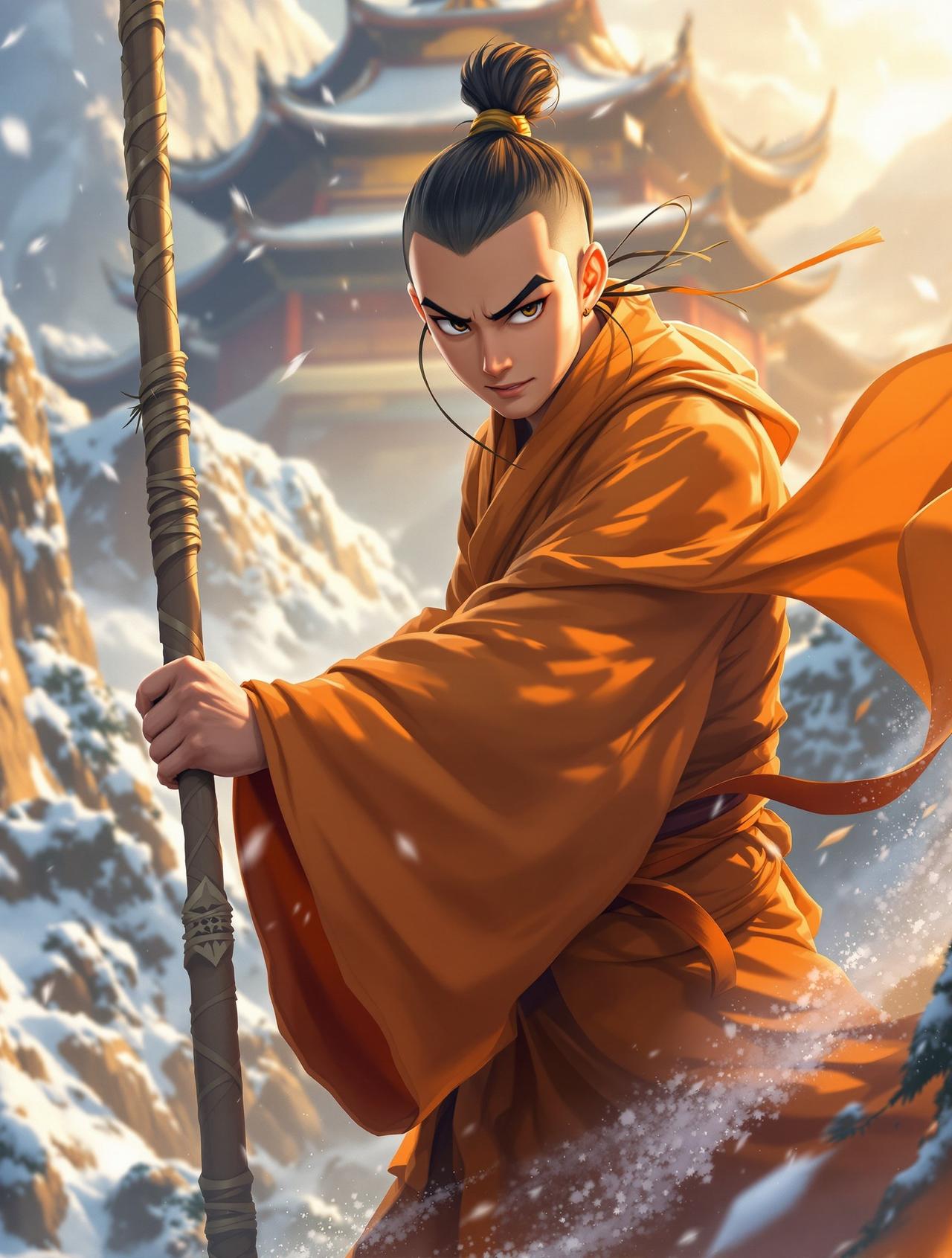 少林棍僧 - acg漫画网主题片库